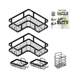 Organizador de Pared para Baño Cocina 5pcs