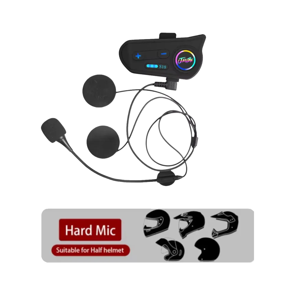 Intercomunicador Bluetooth Casco Moto S10 Jeube