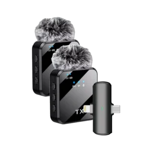 Micrófono Lavalier Dual Inalámbrico F15-2