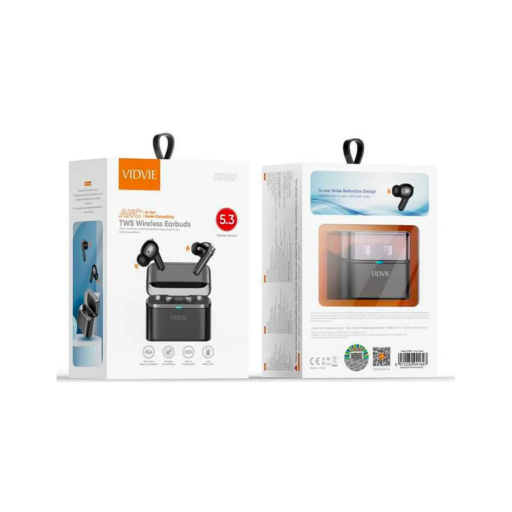 Audífonos Bluetooth V5.3 ANC BT887 Vidvie