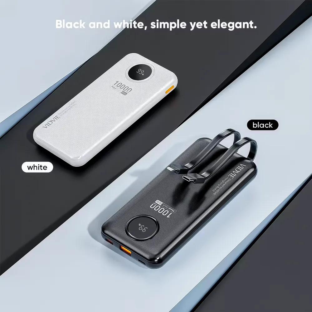 Batería Portátil Carga Dual 10000mah PB7017 Vidvie