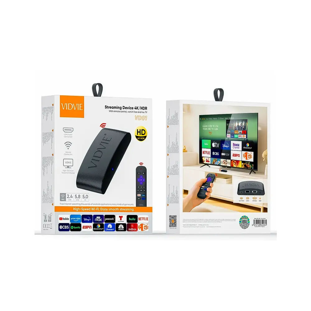 Reproductor Multimedia Smart Tv VD01 Vidvie