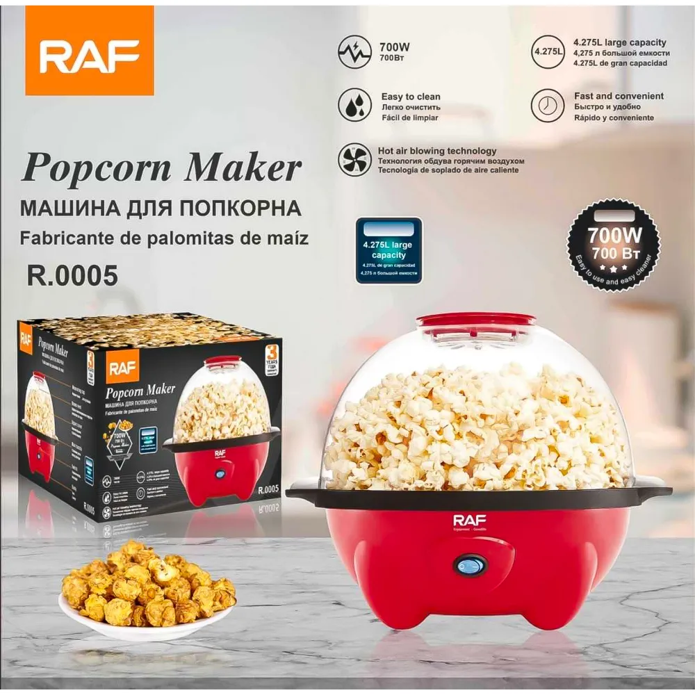 Maquina de Cabritas Popcorn R.0005 RAF