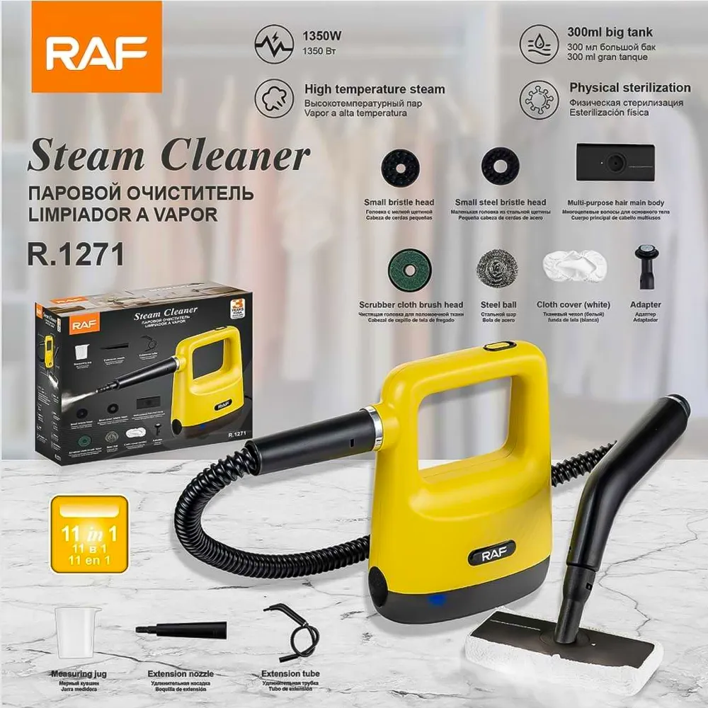 Limpiador a Vapor Multiuso 300ml R.1271 RAF