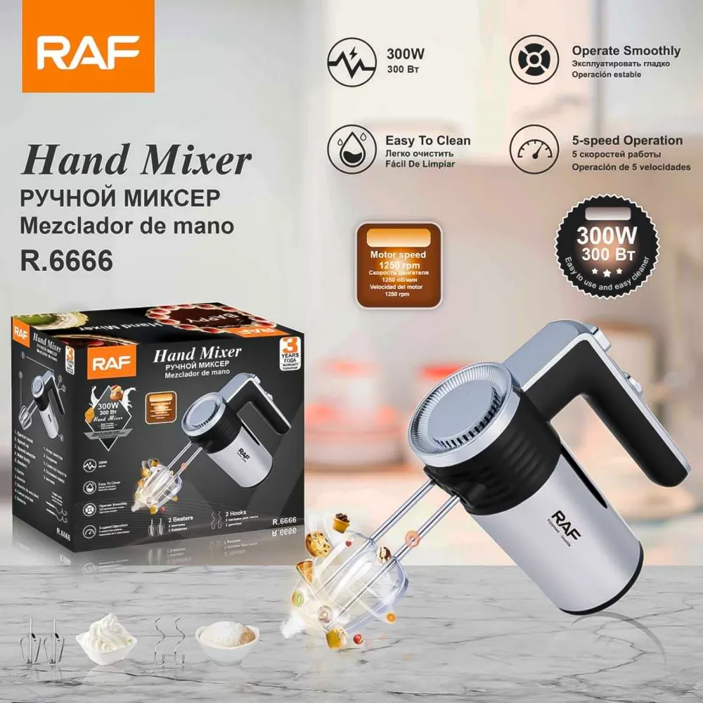 Batidora Manual 300w R.6666 RAF