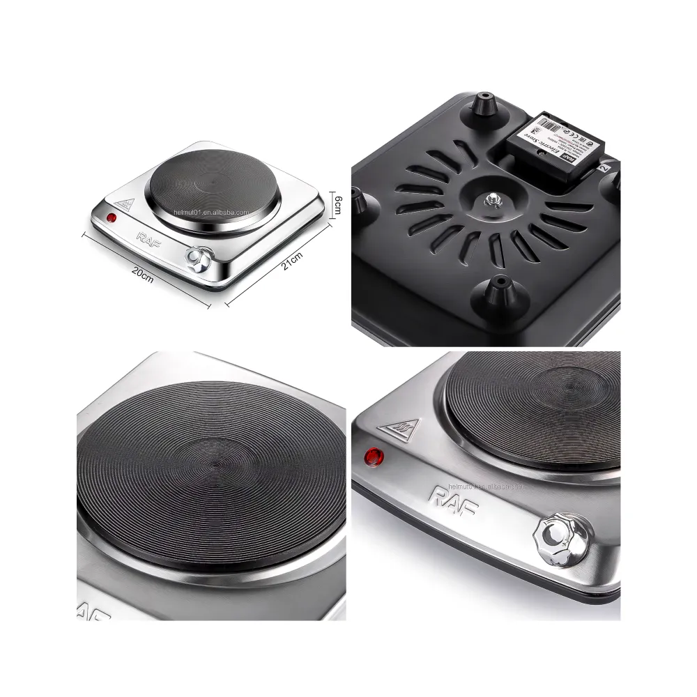 Cocinilla Eléctrica Portátil 1000w R.8204 RAF