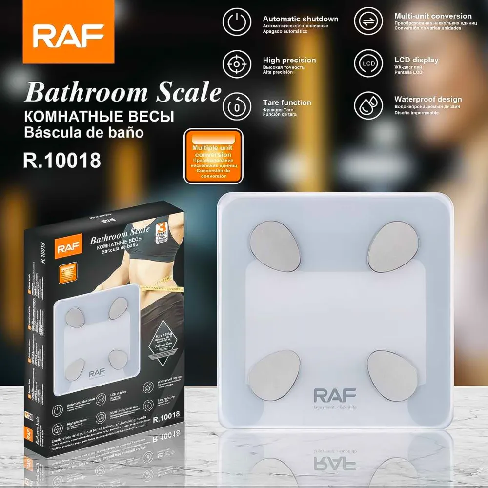 Báscula de Baño Digital R.10018 RAF