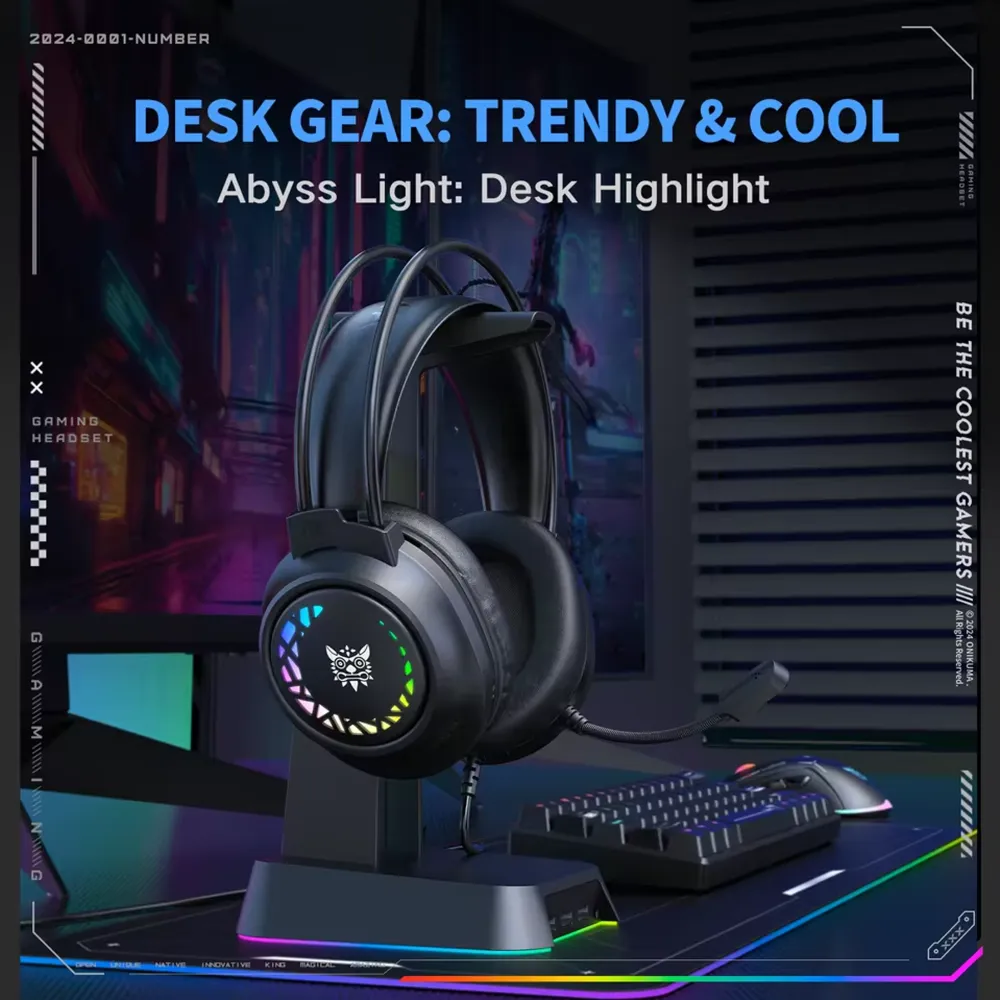 Auriculares Gamer Hi Fi X92 Onikuma