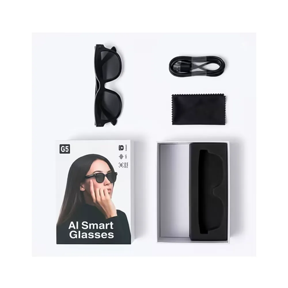 Lentes con Cámara AI Smart Glasses G5