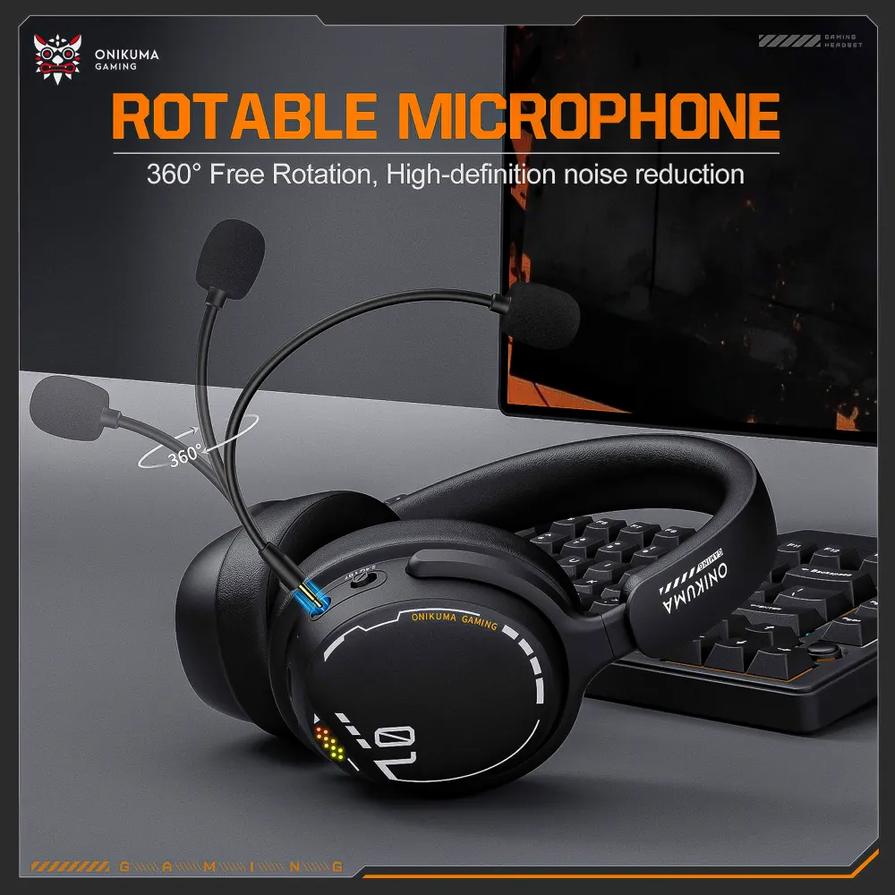 Auriculares Inalámbricos Gamer 2.4ghz ONIKUMA GT886