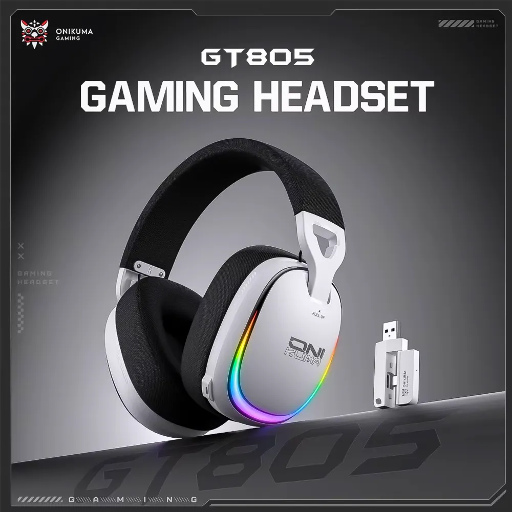 Auriculares Gamer Inalámbricos GT805 Onikuma