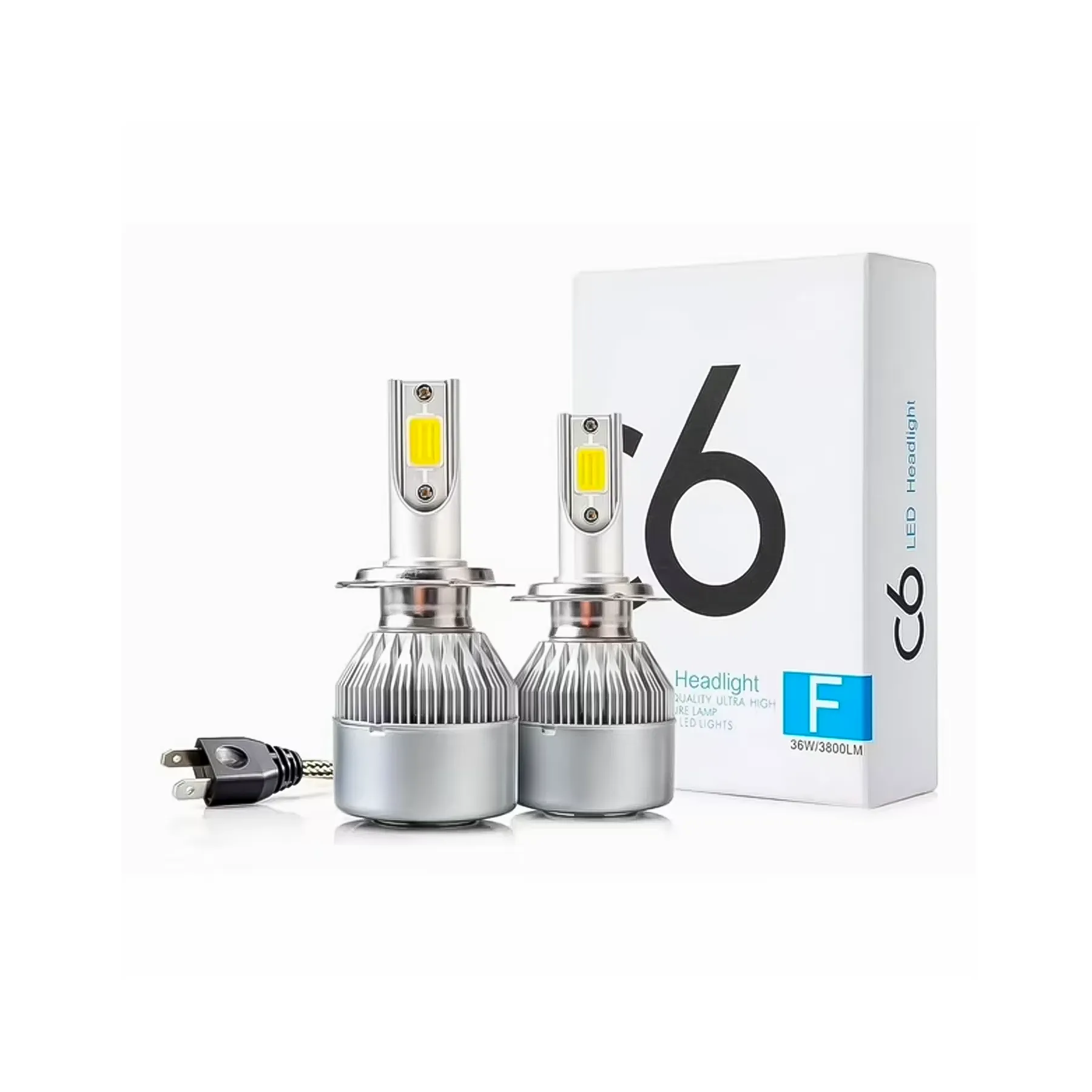 Luces Led para Focos Automóvil H4 C6 36W 2 03192 02