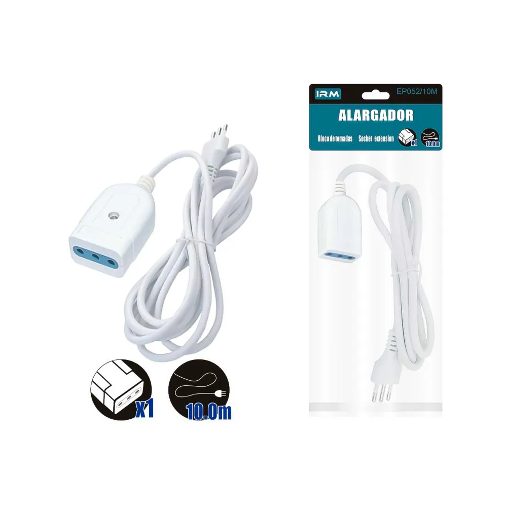 Alargador Extensión 10 Metros EP052 1H/1M IRM
