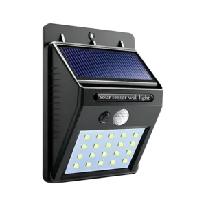 Lámpara de Pared Led Solar Sensor de Movimiento 5W