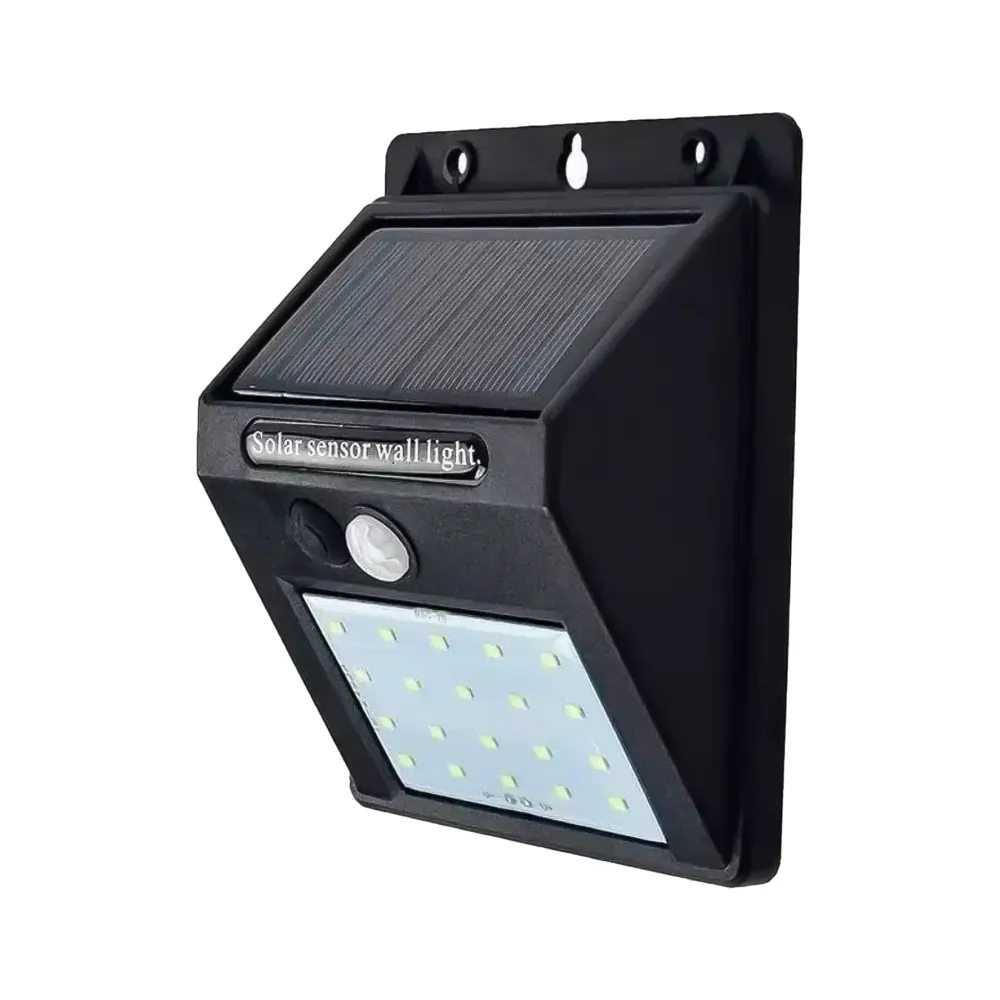 Lámpara de Pared Led Solar Sensor de Movimiento 5W
