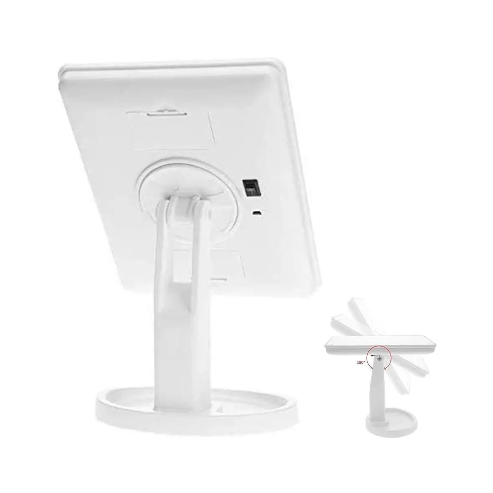 Espejo de Maquillaje Led Reflector 180°
