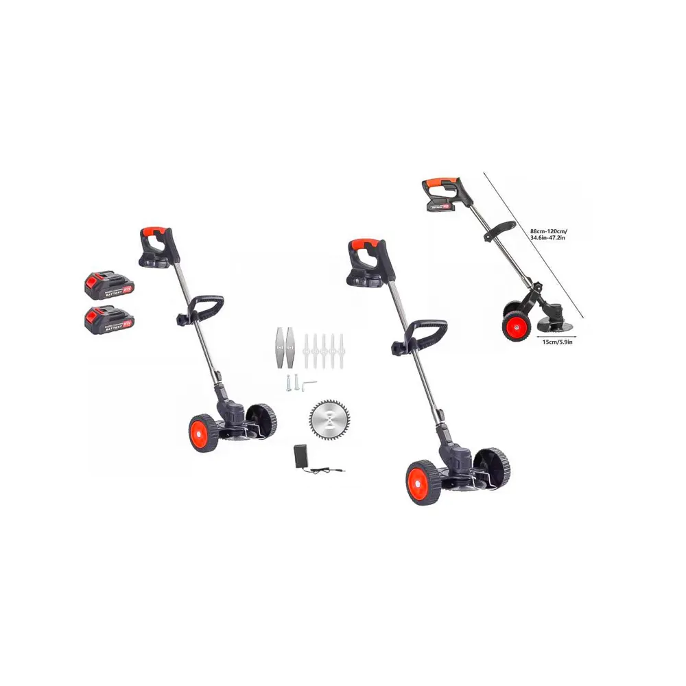 Cortadora de Césped Inalámbrica 2 Baterías