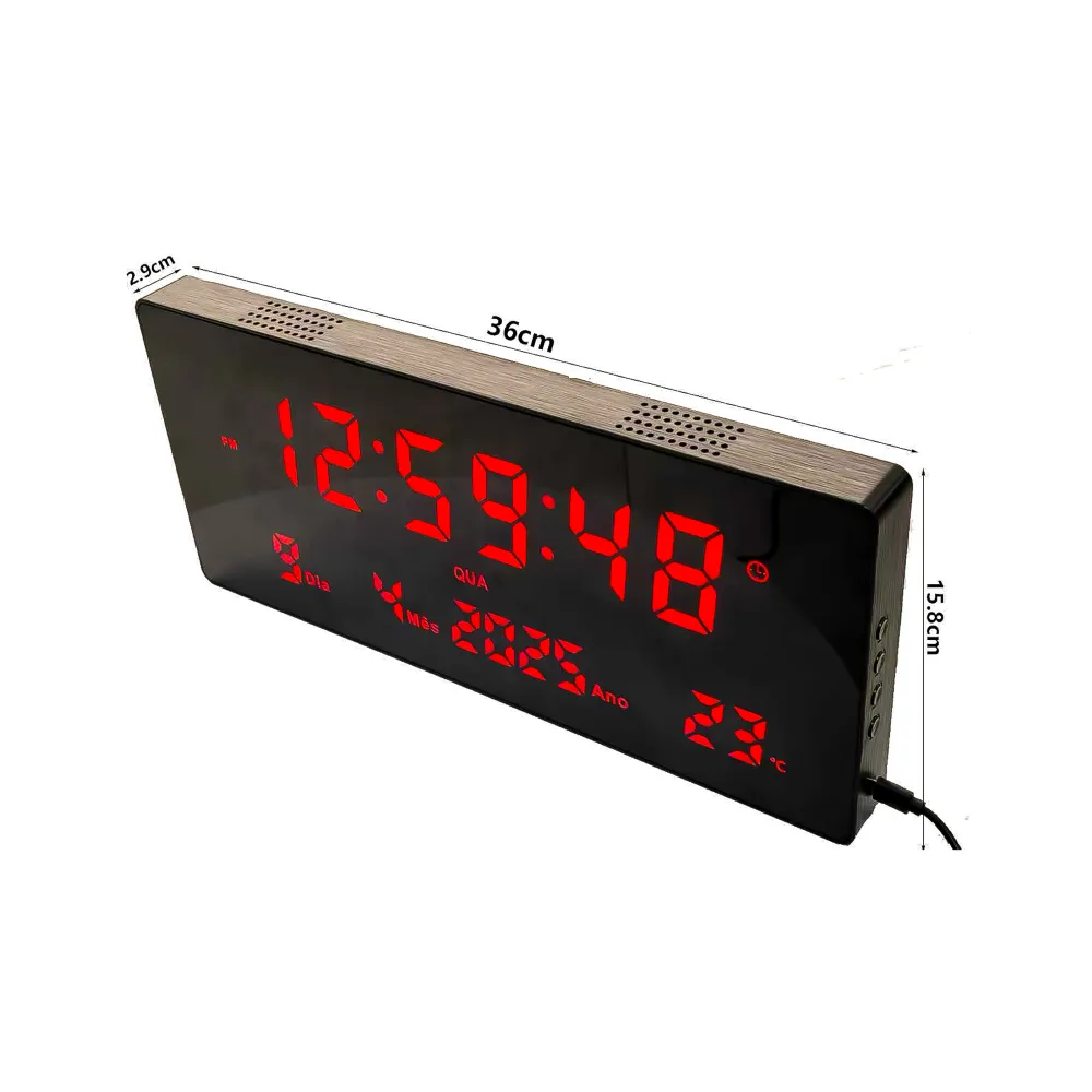 Reloj Mural Digital LED JH3615
