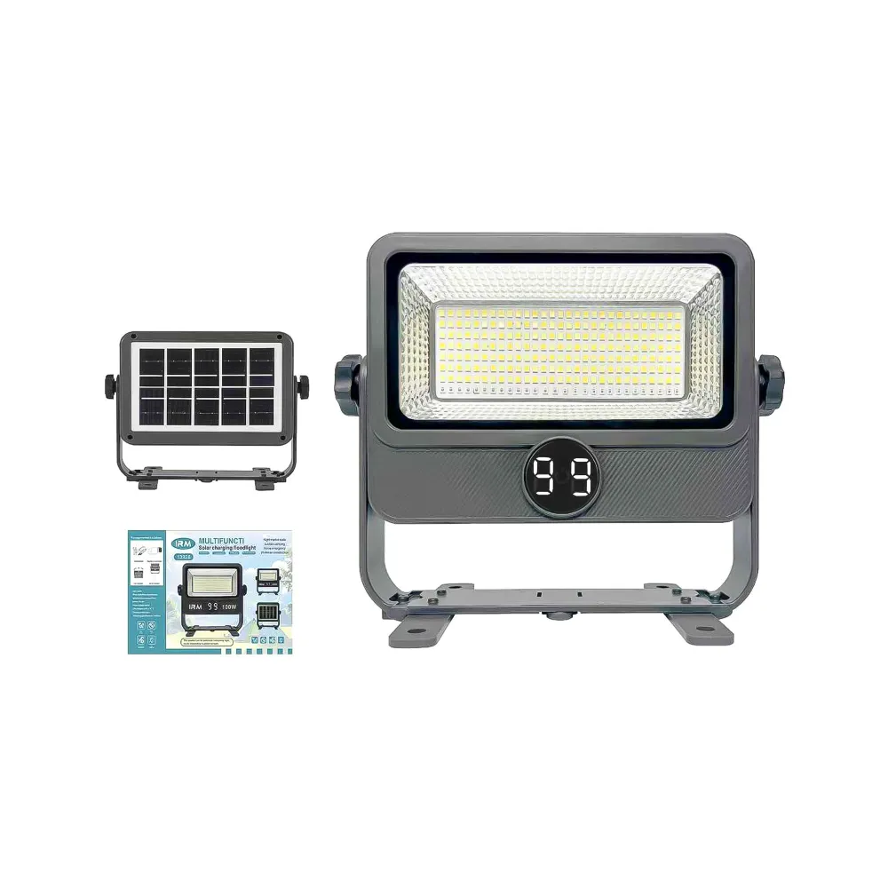 Foco LED Solar Recargable USB 100W JD-Y90