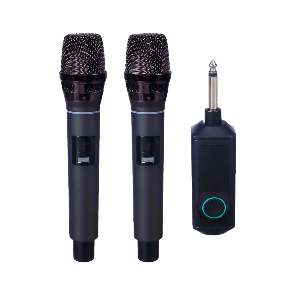 Compra 4 Micrófonos Inalámbricos Kit 2 Mic Receptor Universal
