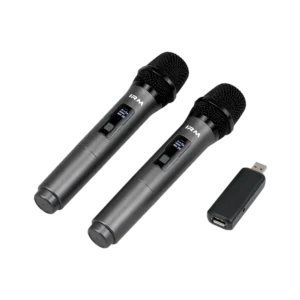 Micrófonos Inalámbricos Kit 2 Mic Recargable IRM