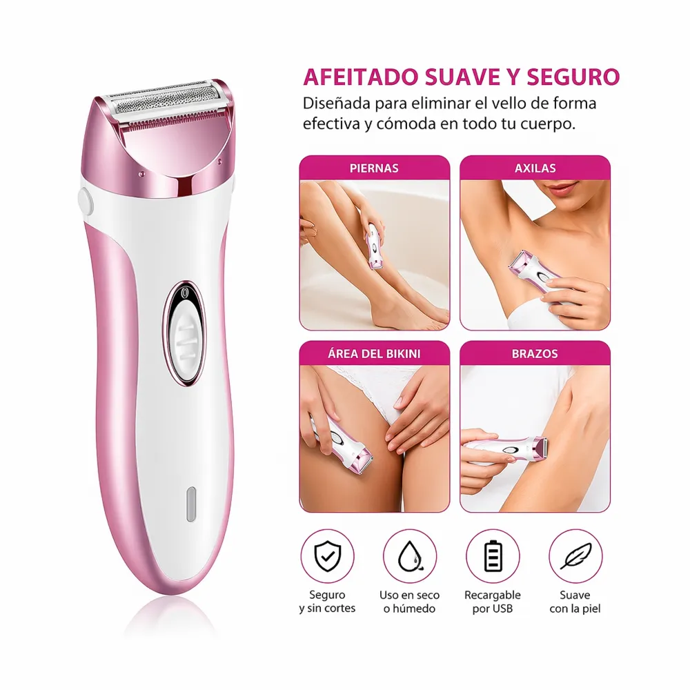 Máquina Depiladora Recargable IRM SK-506 1 14009 02