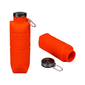 Botella de Agua Plegable Silicona 700ml Origami