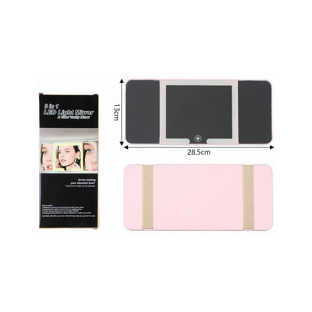 Espejo LED para Maquillaje 3 en 1