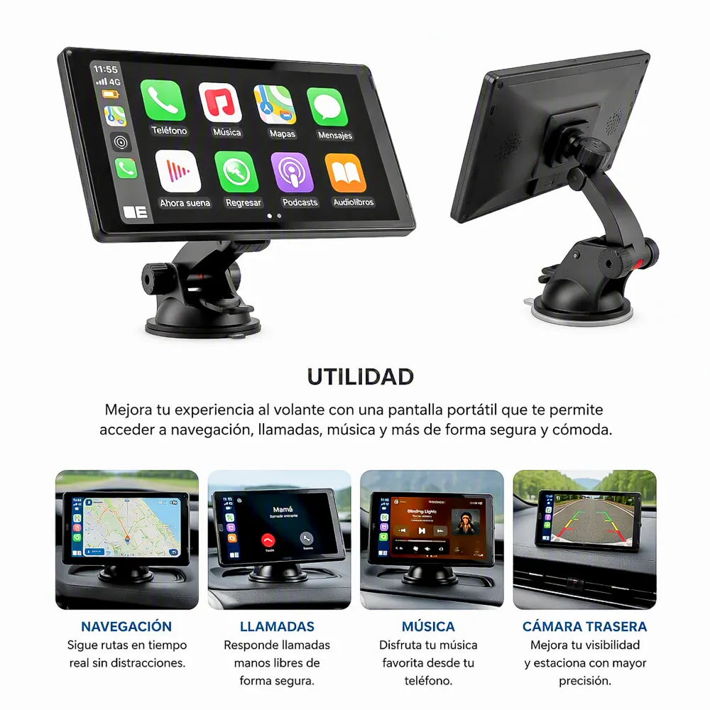 Pantalla Táctil Multimedia 10,26p Automóvil