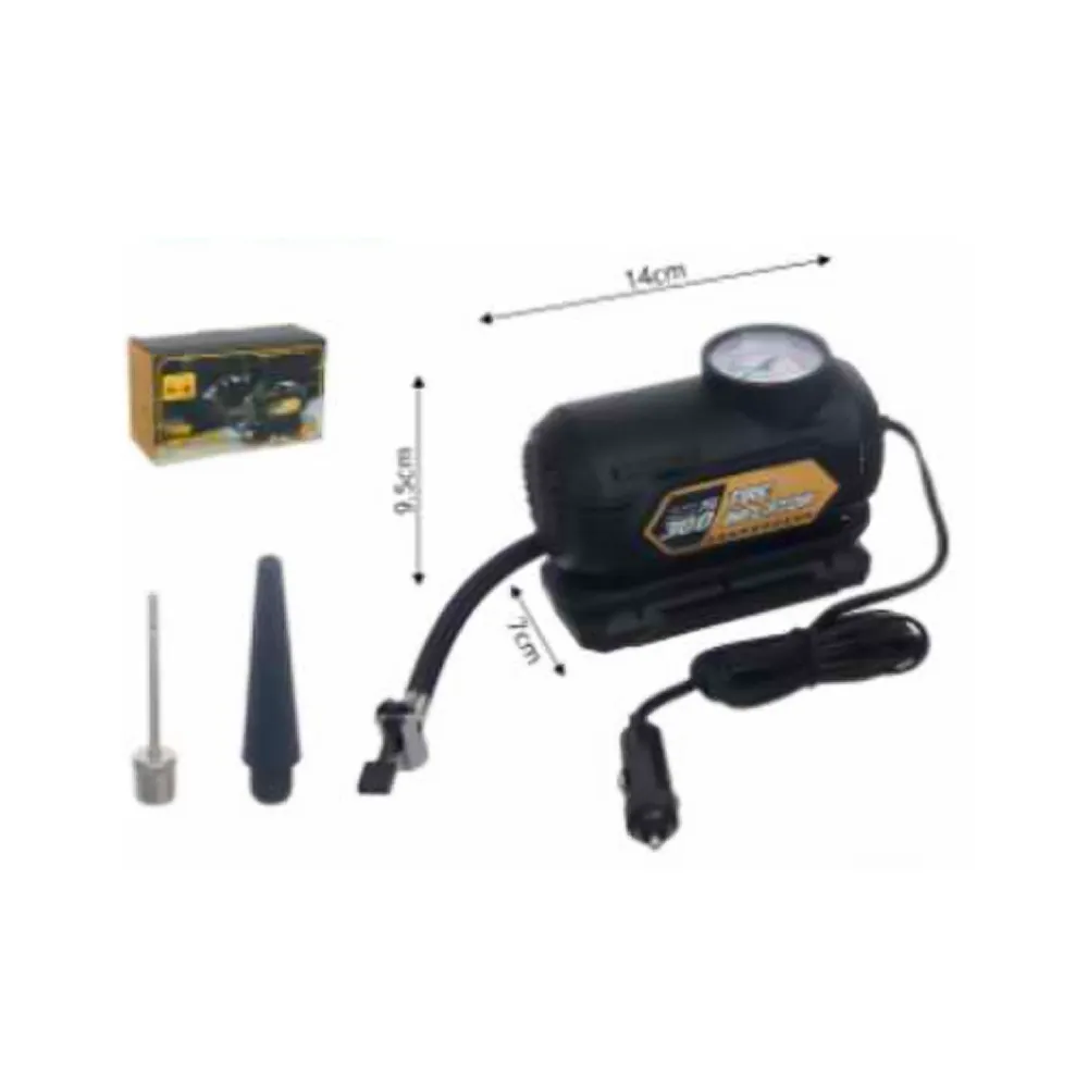 Compresor de Aire Portátil de 12V 300 PSI