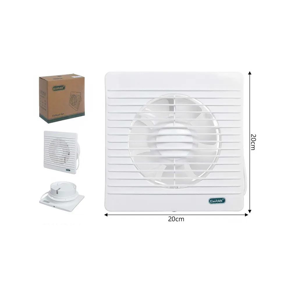 Extractor de Aire de Pared 20cm Emram