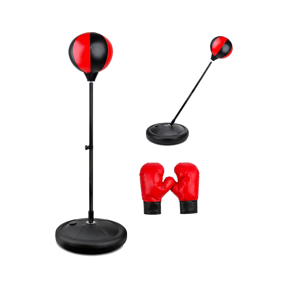 Set de Boxeo Infantil Pedestal Ajustable 866T