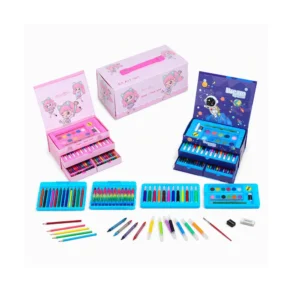 Kit de Arte Infantil 54 Piezas en Maletín Portátil