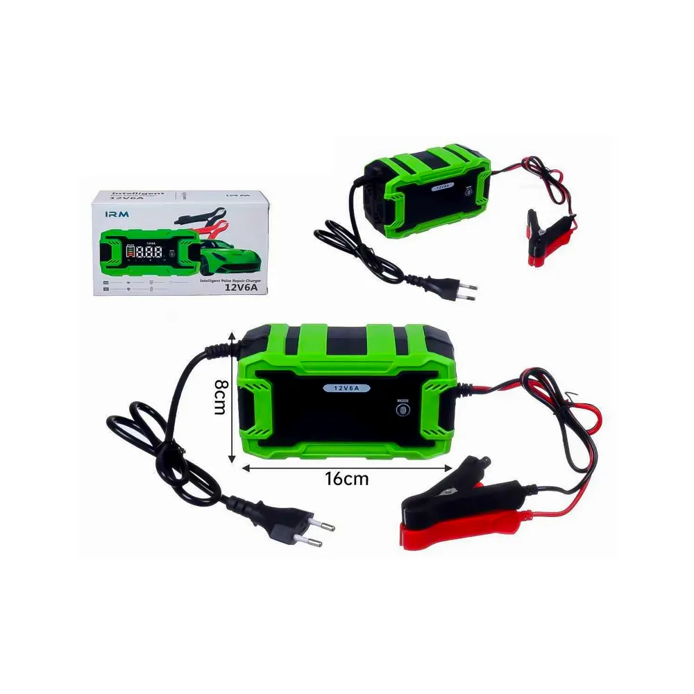 Cargador de Batería Inteligente 12V 6A