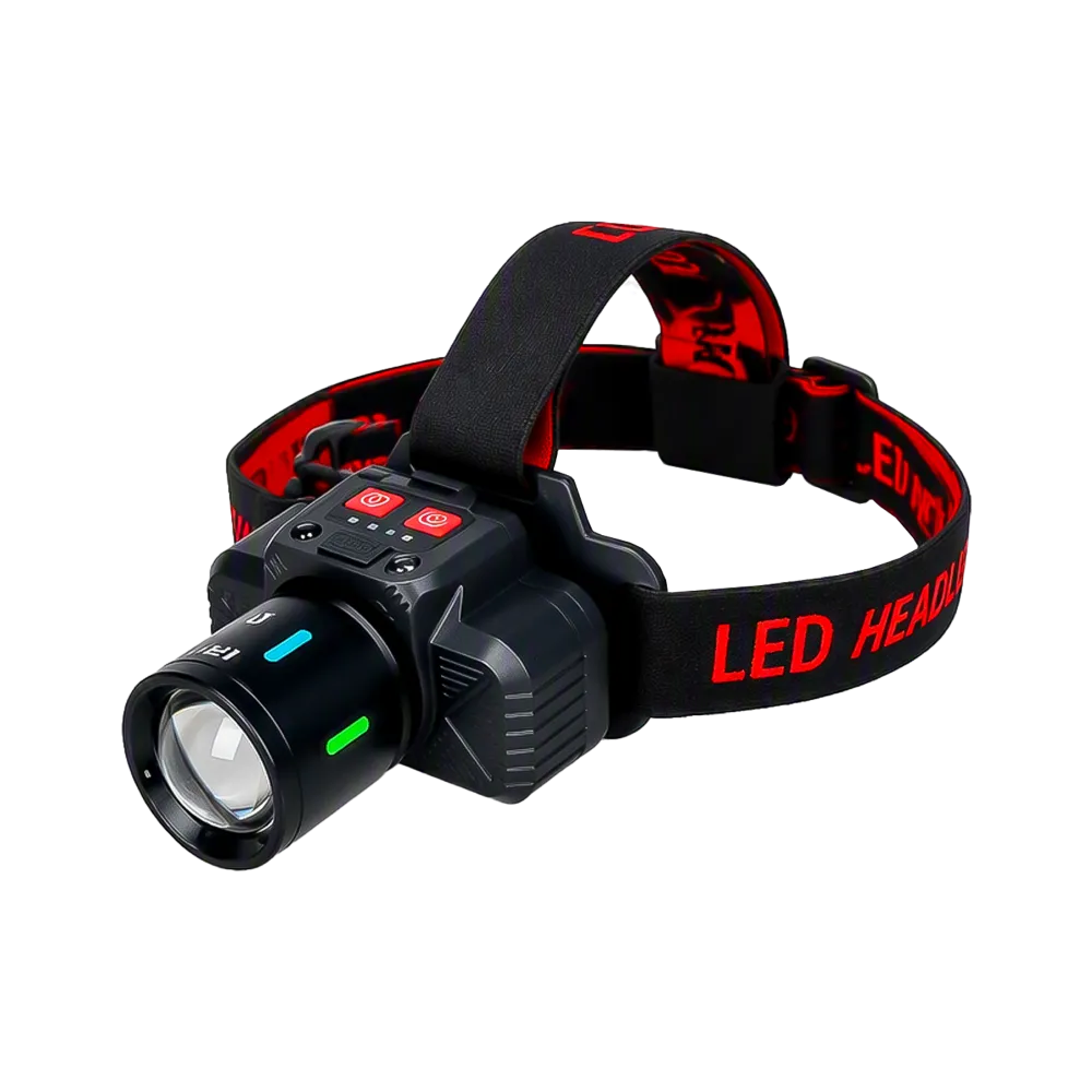 Compra 4 Linterna de Cabeza LED Recargable JF-003